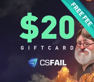 CS fail $20 Gift Card (Global)