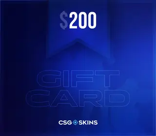 CSGO-Skins $200 Gift Card (Global)