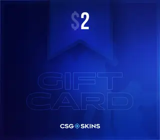 CSGO-Skins $2 Gift Card (Global)