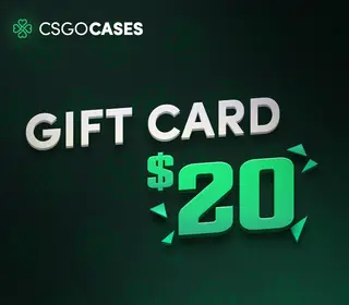 CsgoCases - $20 Gift Card (Global)