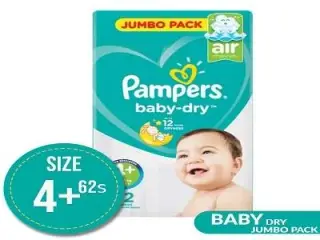 Diapers Baby Maxi+ S4p 62 Pampers