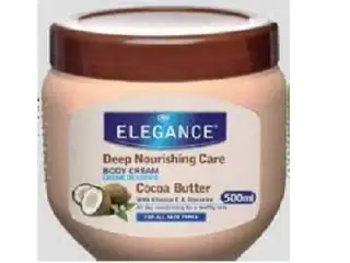 Body Cream Cocoa Butter 500ml Elegance