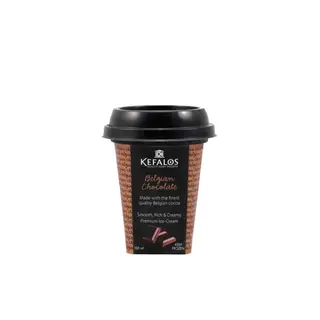 Kefalos Ice Cream Belgian Chocolate 150ml