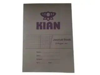Account Journal Book A4 24pg Kian