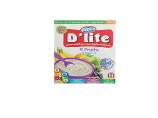 Cereal 5 Fruits 500g D'Lite