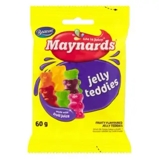 BEACON Maynards Mini Jelly Teddies 60g
