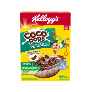 KELLOGG'S Coco Pops Crunchers 340g