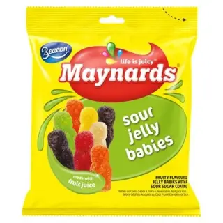 BEACON Maynards Sour Jelly Babies 100g