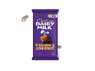 Chocolate Dairy Milk Cashew & Coconut 80g Cadbury