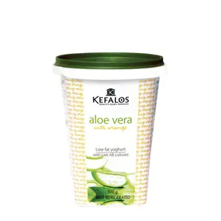 Kefalos Aloe Vera L Fat Yog Orange 500g