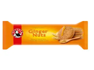 Biscuits Ginger Nuts 190g Bakers