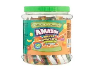 Chew Bar Fruity Tropical 50pc Amazon