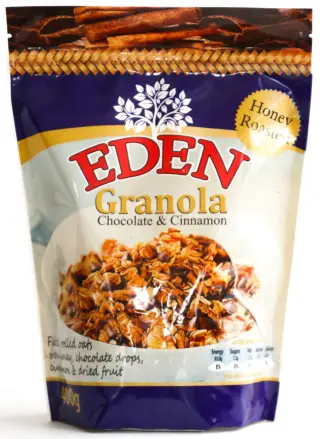 EDEN Granola Chocolate & Cinnamon 400g