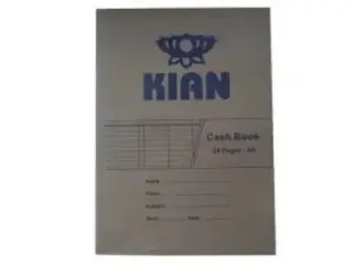 Account Cash Book A4 24pg Kian