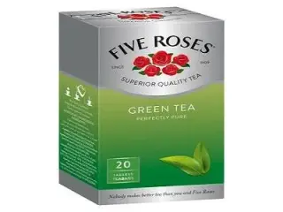 Tea Bags Box Pure Green Tea 20s Five Roses