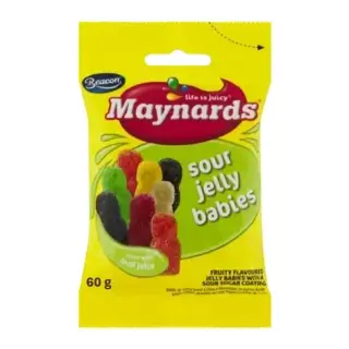 BEACON Maynards Sour Jelly Babies 60g