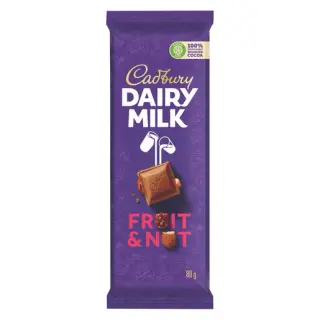 CADBURY Fruit And Nut Chocolate 80g