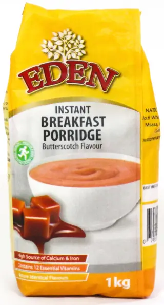 EDEN Instant Porridge Butterscotch 1kg