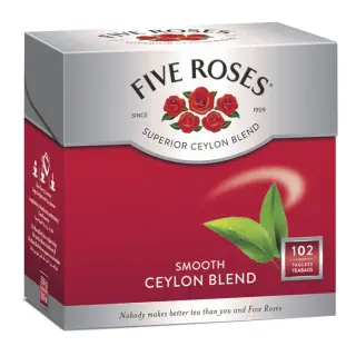 FIVE ROSES Tagless Teabags 100s