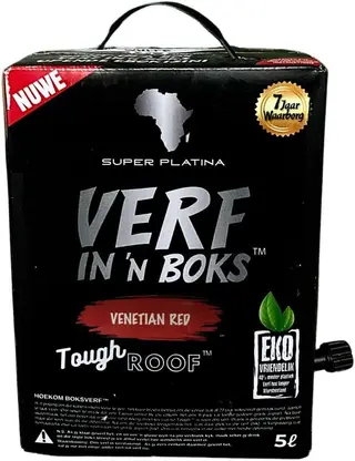 Paint in a Box Tough Roof and Paving Paint 5L (Red)