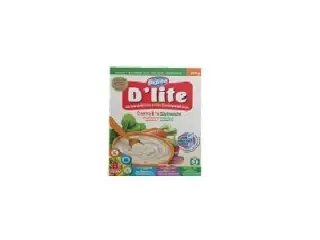 Cereal Carrot N Spinach 500g D'Lite