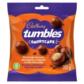 CADBURY Tumbles Shortcake 65g