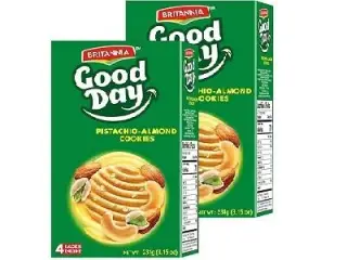Biscuit Gd Pistachio-Almond Cookies 231g Britannia