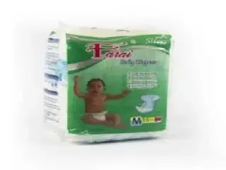 Diapers Silver M 10pc Farai
