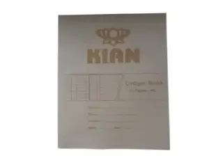 Account Ledger Book A4 24pg Kian