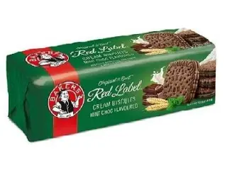 Biscuit Red Label Mint Choc 200g Bakers