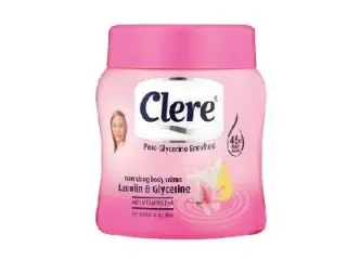 Body Cream Lanolin & Glycerine 500ml C47 Clere