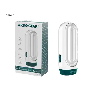 Akkostar Ak5455 1w 3w Rechgable Torch 65