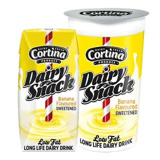 Cortina Dairy Snack Banana 200mls