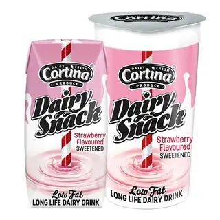 Cortina Dairy Snack Strawberry 200mls