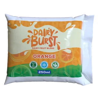 Dairy Burst Orange 250ml Pouch