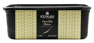 Kefalos Premium Vanilla Bean Ice Cream 2L