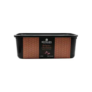 Kefalos Premium Belgian Chocolate Ice Cream 2L