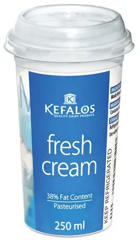 Kefalos Fresh cream 250mls
