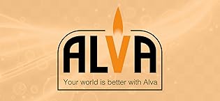 ALVA Short Stand Firepit Gas Patio Heater (With Lava Stones) | Outdoor Use | Hose & Regulator Included | LPGSA Certified | 12 Month Warranty