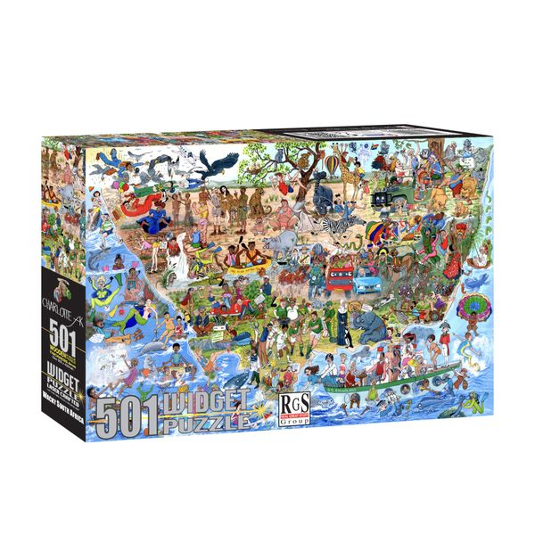 RGS Group Wacky South Africa Widget Puzzle 501 Pieces