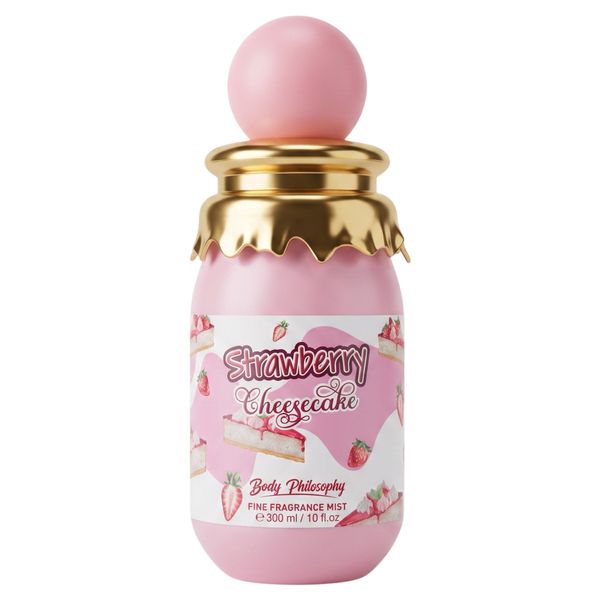Body Philosophy Strawberry Cheesecake Fine Fragranced Body Mist 300ml