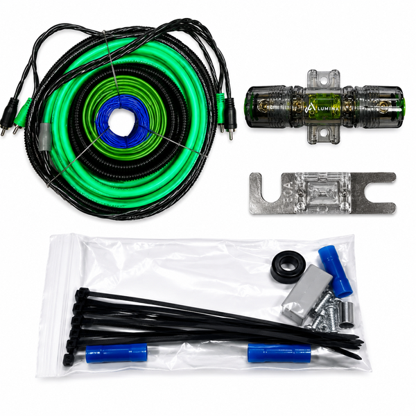 Lumina Audio LA-PRi8 8 Gauge Amplifier Installation Kit