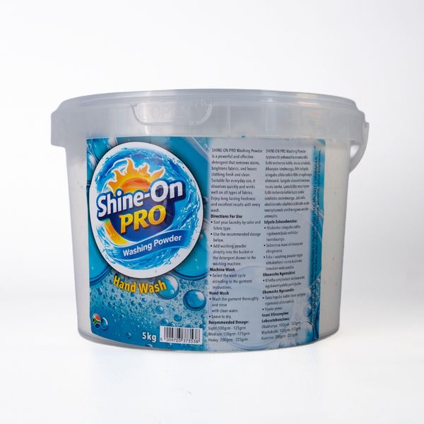 Shine-On Pro - 5kg Multi-fabric High Foam Hand Wash Washing Powder