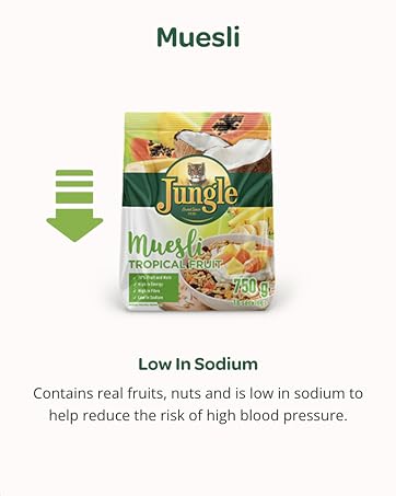 Jungle Taystee Wheat Semolina Original 500g: High Fibre, Low Fat Wheat Semolina Porridge; Jungle Porridge, Ready in 3minutes; Taystee Wheat Semolina Porridge for the Whole Family