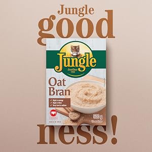 Jungle Taystee Wheat Semolina Original 500g: High Fibre, Low Fat Wheat Semolina Porridge; Jungle Porridge, Ready in 3minutes; Taystee Wheat Semolina Porridge for the Whole Family
