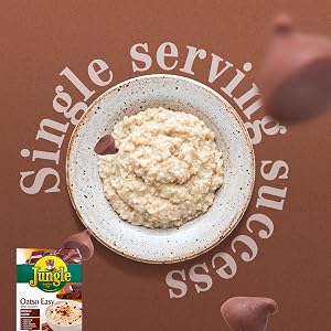 Jungle Taystee Wheat Semolina Original 500g: High Fibre, Low Fat Wheat Semolina Porridge; Jungle Porridge, Ready in 3minutes; Taystee Wheat Semolina Porridge for the Whole Family