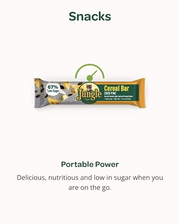 Jungle Taystee Wheat Semolina Original 500g: High Fibre, Low Fat Wheat Semolina Porridge; Jungle Porridge, Ready in 3minutes; Taystee Wheat Semolina Porridge for the Whole Family