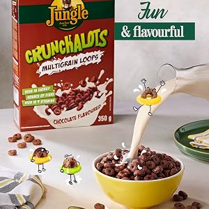 Jungle Taystee Wheat Semolina Original 500g: High Fibre, Low Fat Wheat Semolina Porridge; Jungle Porridge, Ready in 3minutes; Taystee Wheat Semolina Porridge for the Whole Family