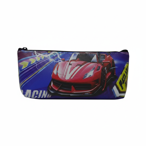 Brainware 1 Pocket PU Leather Pencil Bag (20cm)