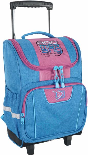 Boomerang Large Xbag Melange Polyester Division Trolley Backpack S-542-03